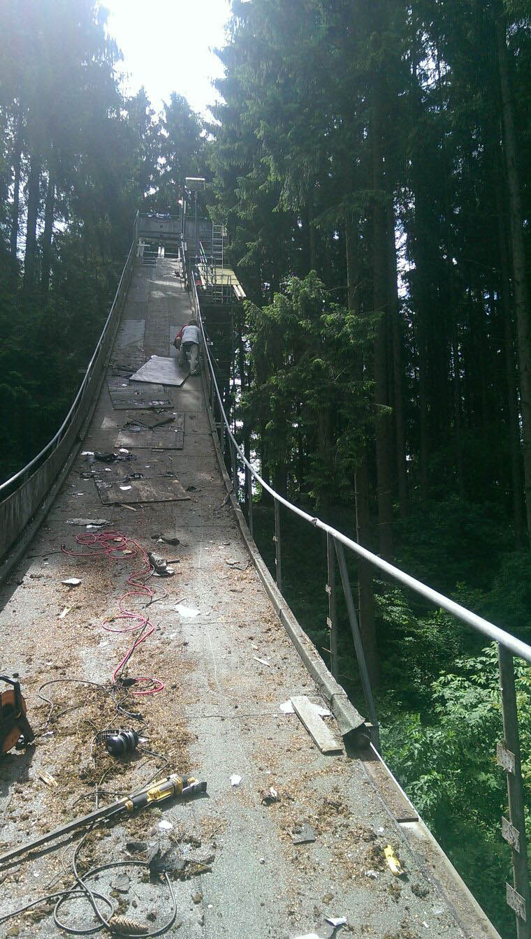 Schanzenrenovierung K40 2016