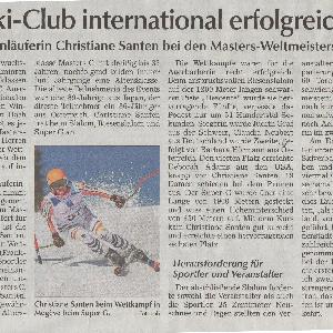 Ski Club international erfolgreich
