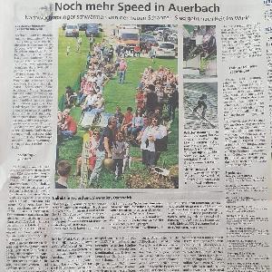 Noch mehr Speed in Auerbach
